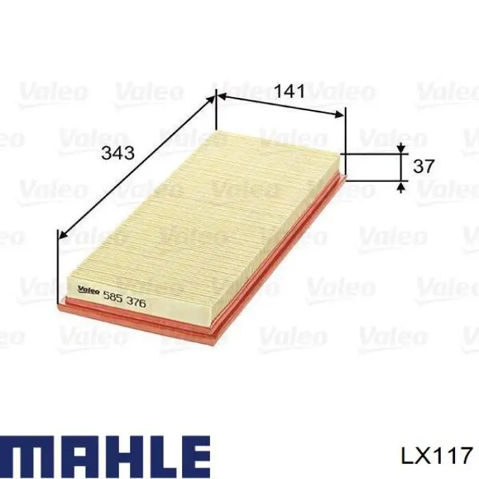 LX117 Mahle Original