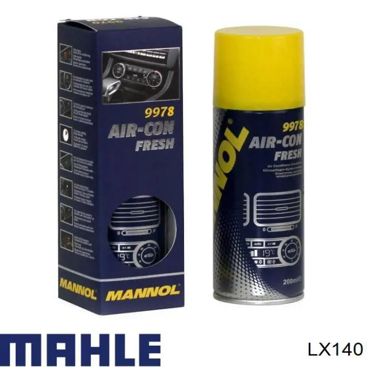 LX140 Mahle Original filtro de aire