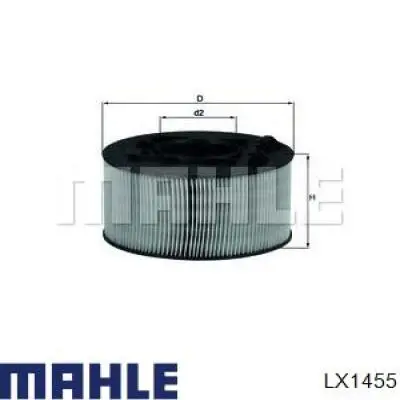 LX1455 Mahle Original Filtro de aire de motor