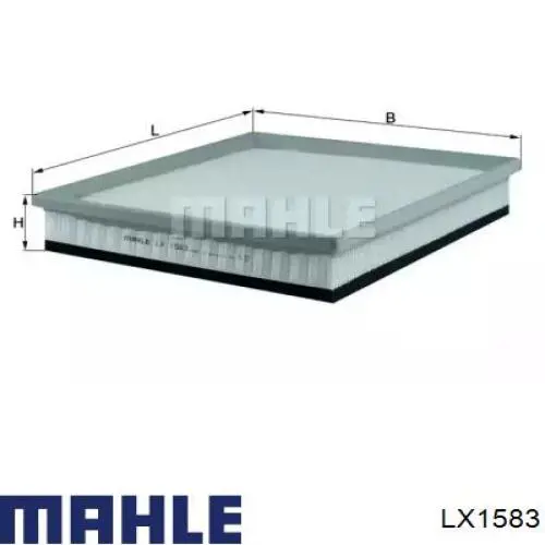 LX1583 Mahle Original filtro de aire