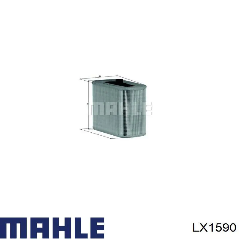 LX1590 Mahle Original filtro de aire