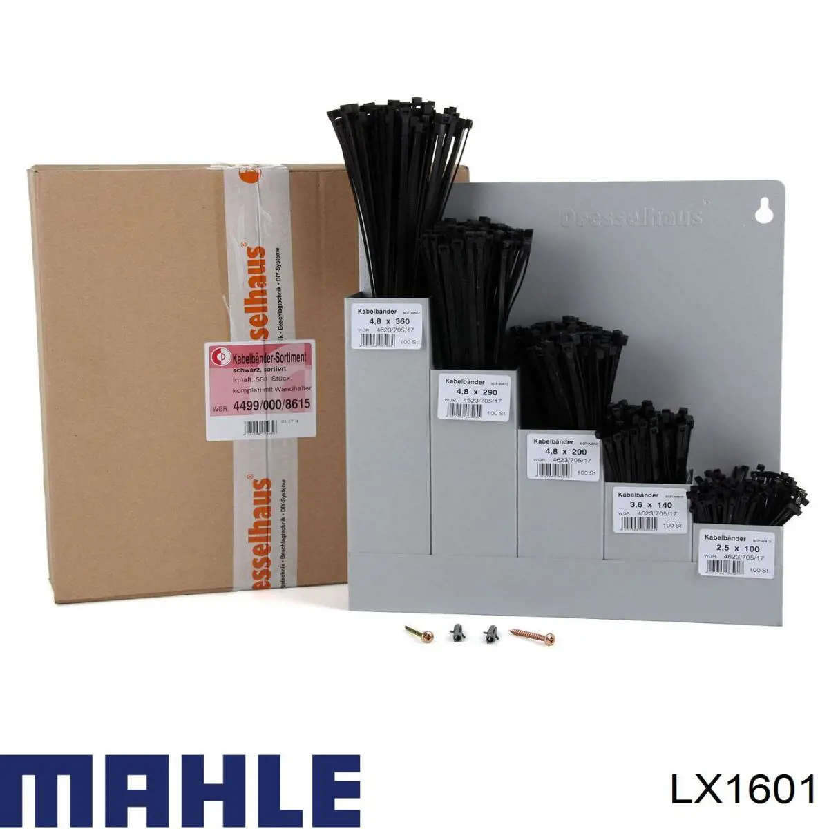Filtro aire Mahle Original LX1601