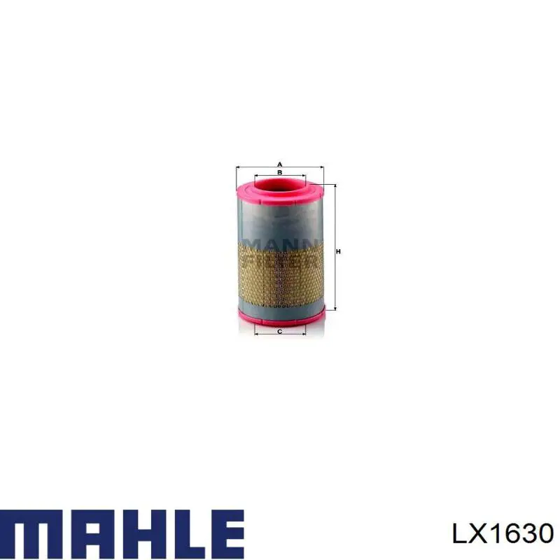 LX1630 Mahle Original filtro de aire