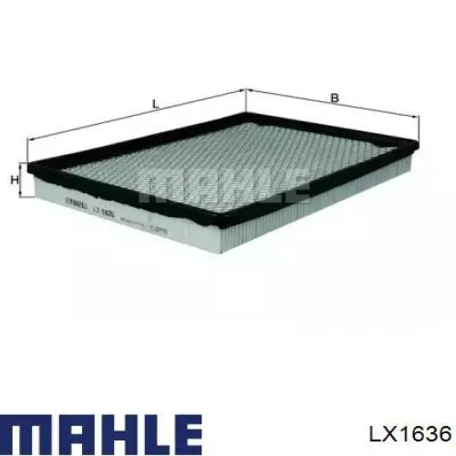 LX1636 Mahle Original filtro de aire