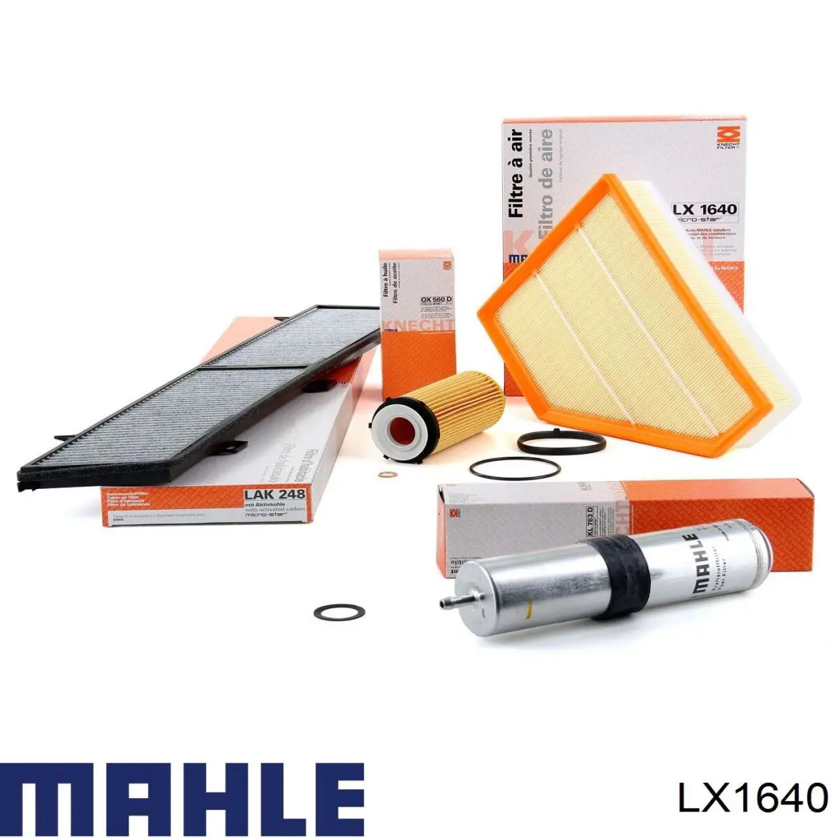 Filtro aire Mahle Original LX1640