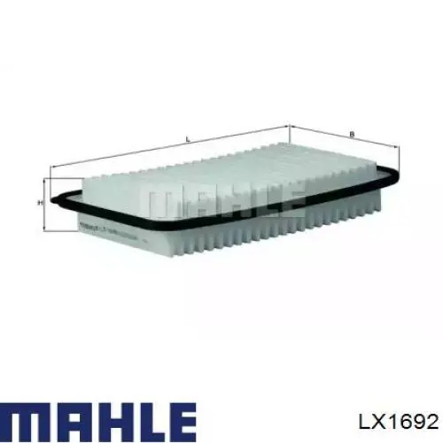 LX1692 Mahle Original filtro de aire