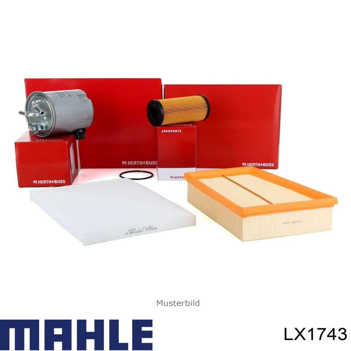 El filtro de aire Mahle Original LX1743 precio, desde 15,11 EUR