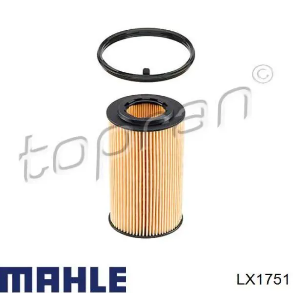 LX1751 Mahle Original filtro de aire