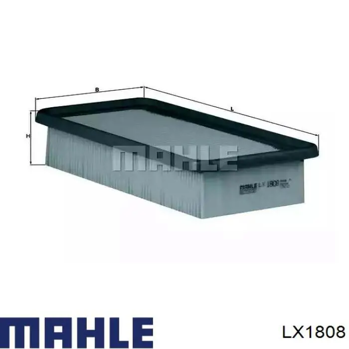 El filtro de aire Mahle Original LX1808 precio, desde 7,99 EUR
