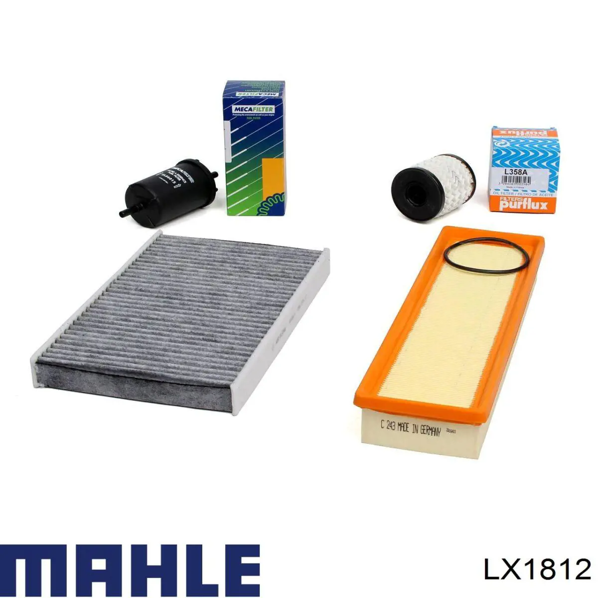 LX1812 Mahle Original filtro de aire