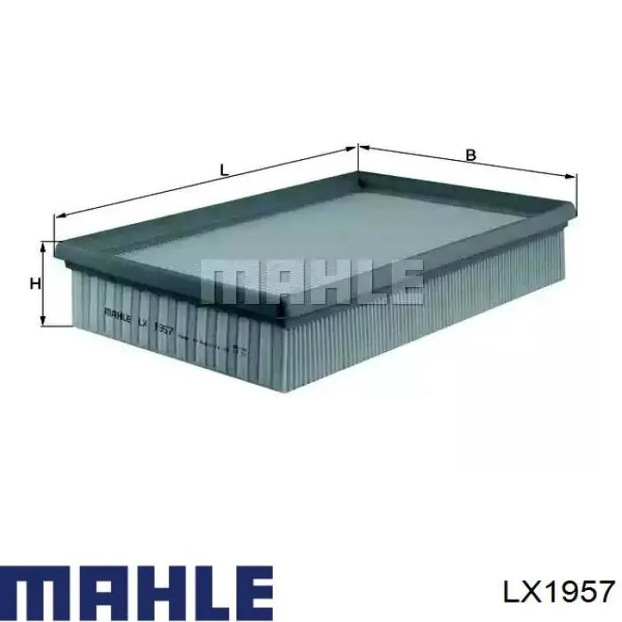 Comprar LX1957 Mahle Original Filtro de aire