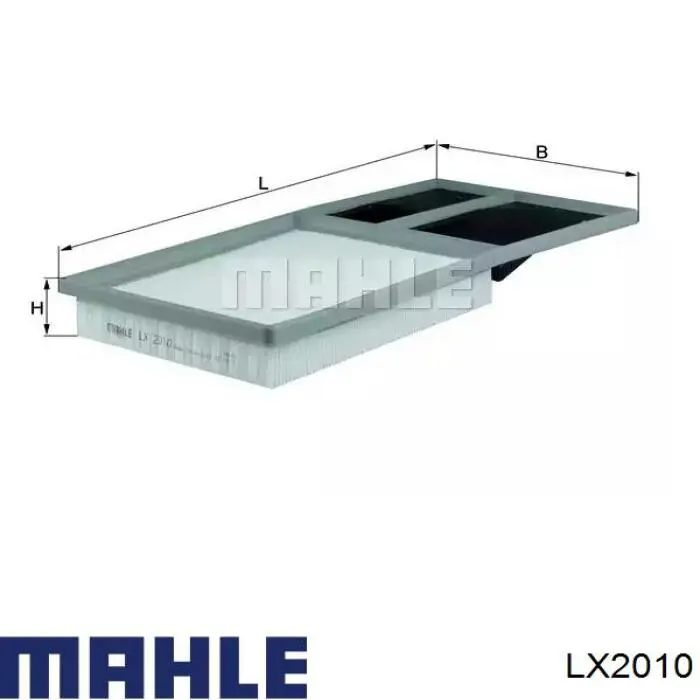 El filtro de aire Mahle Original LX2010 precio, desde 11,70 EUR
