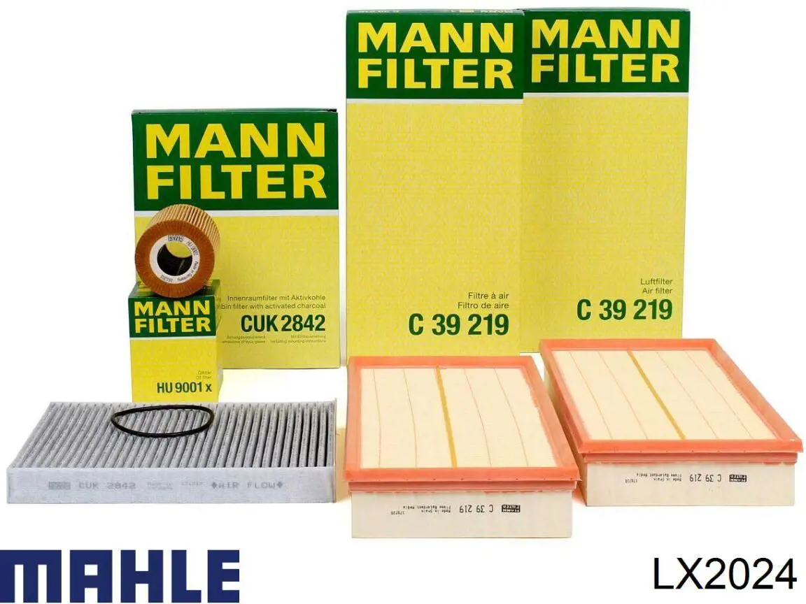 LX2024 Mahle Original filtro de aire