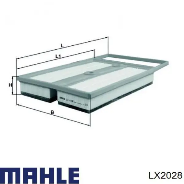 El filtro de aire Mahle Original LX2028 precio, desde 14,15 EUR