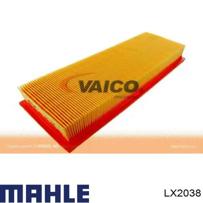 El filtro de aire Mahle Original LX2038 precio, desde 13,46 EUR