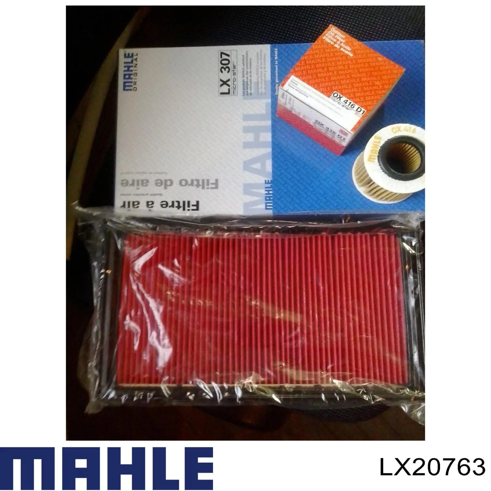 LX20763 Mahle Original filtro de aire