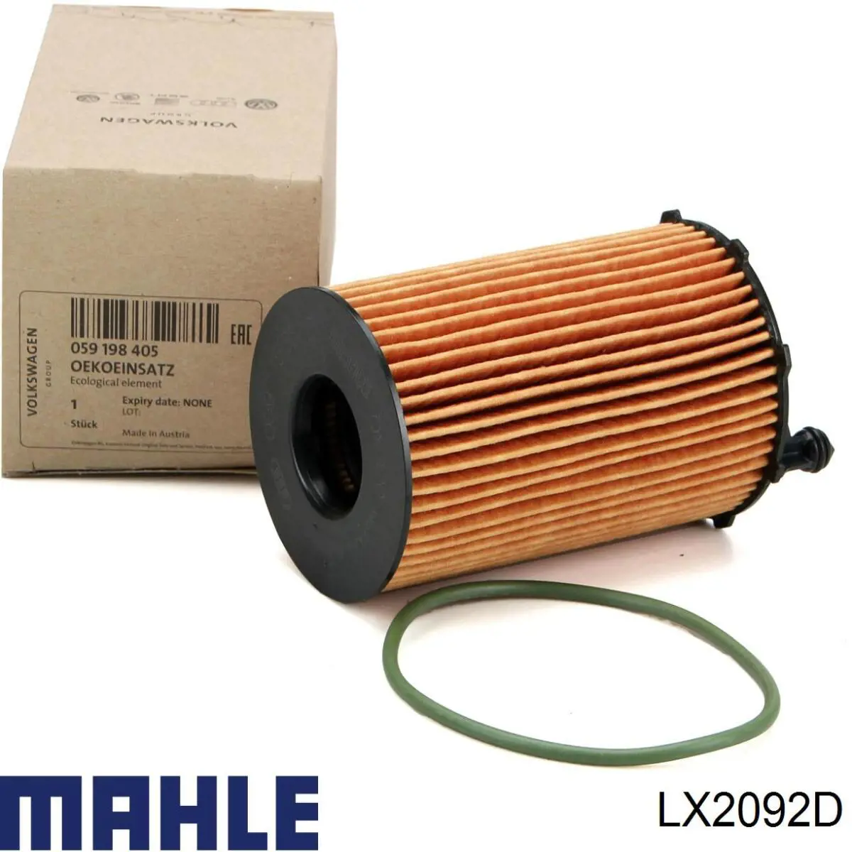 Filtro aire Mahle Original LX2092D