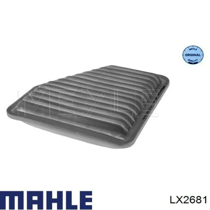 LX2681 Mahle Original Filtro de aire de motor