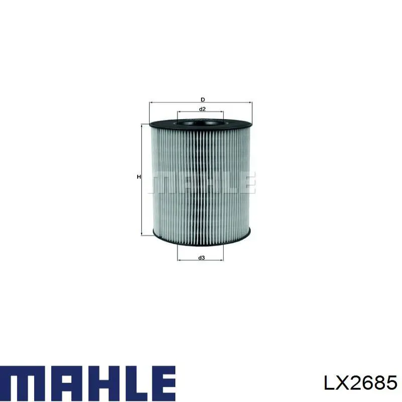 Comprar LX2685 Mahle Original Filtro de aire