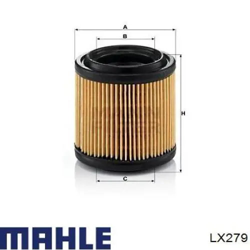 Comprar LX279 Mahle Original Filtro de aire