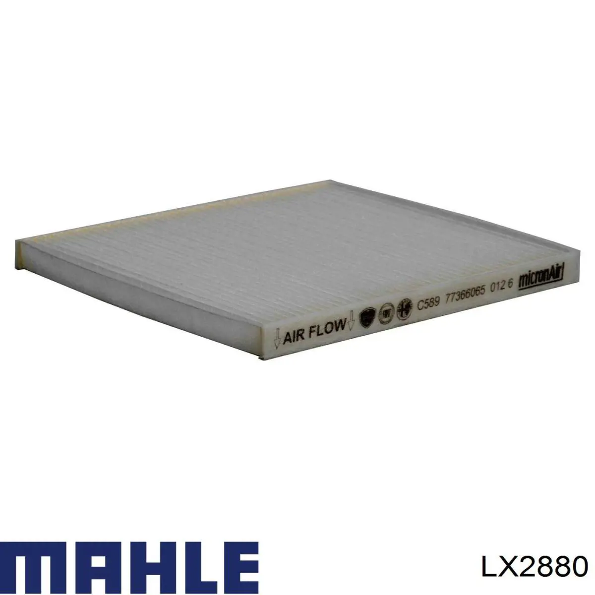 LX2880 Mahle Original Filtro de aire de motor
