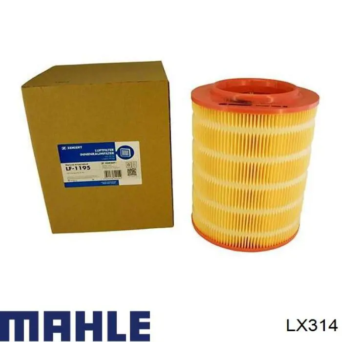 LX314 Mahle Original Filtro de aire de motor