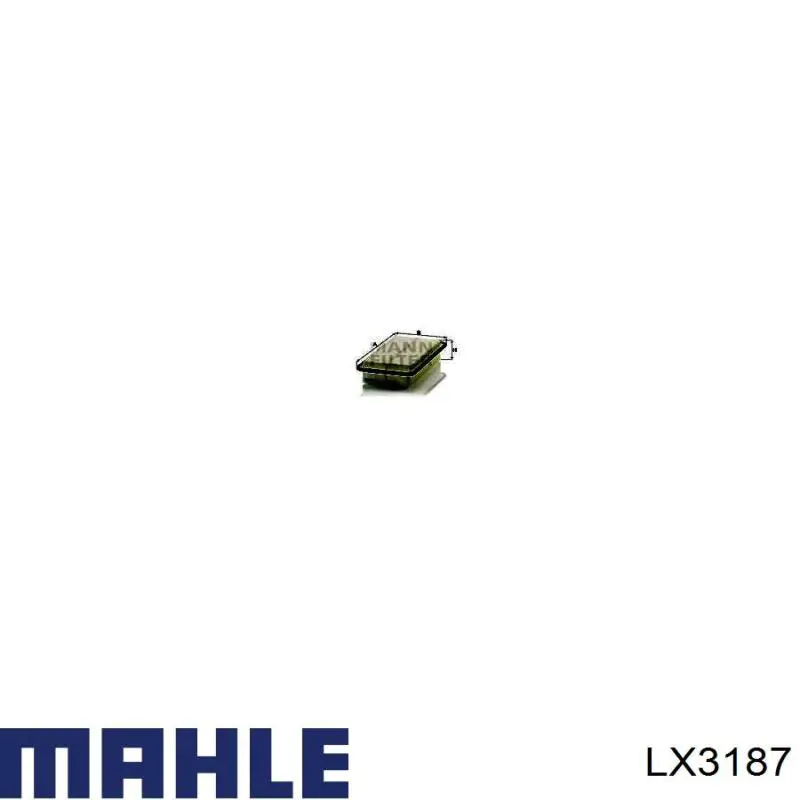 Comprar LX3187 Mahle Original Filtro de aire