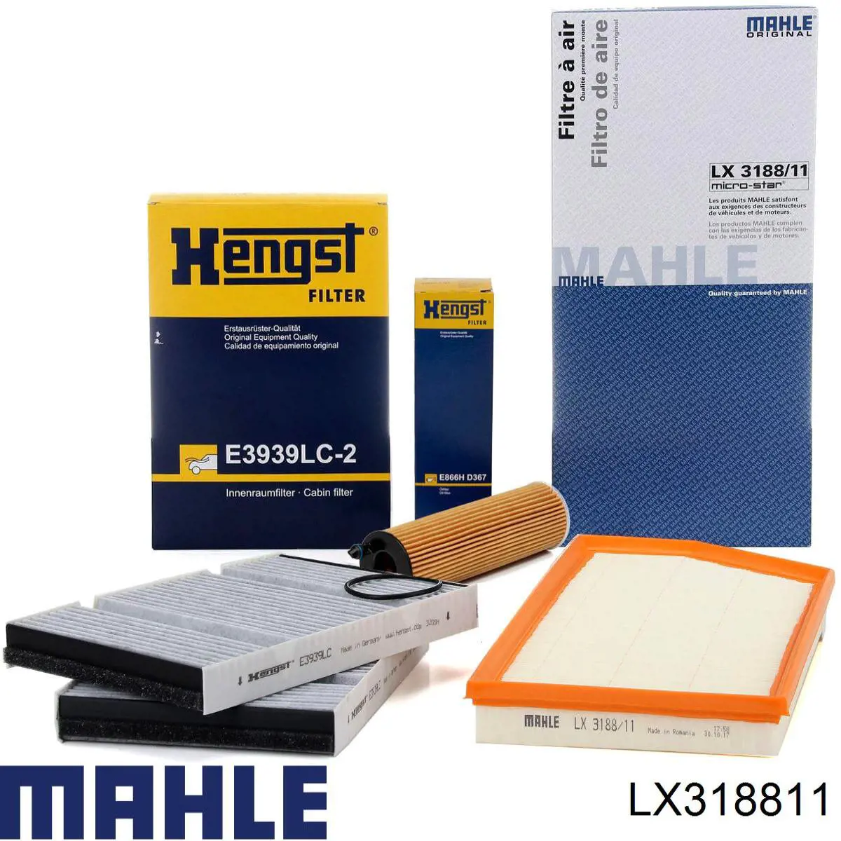 Filtro de aire LX318811 Mahle Original