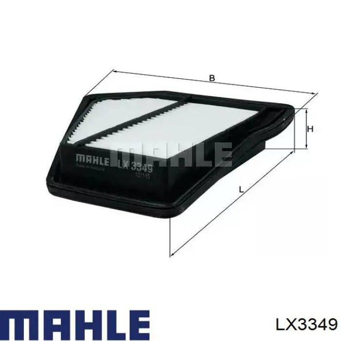 El filtro de aire Mahle Original LX3349 precio, desde 12,83 EUR