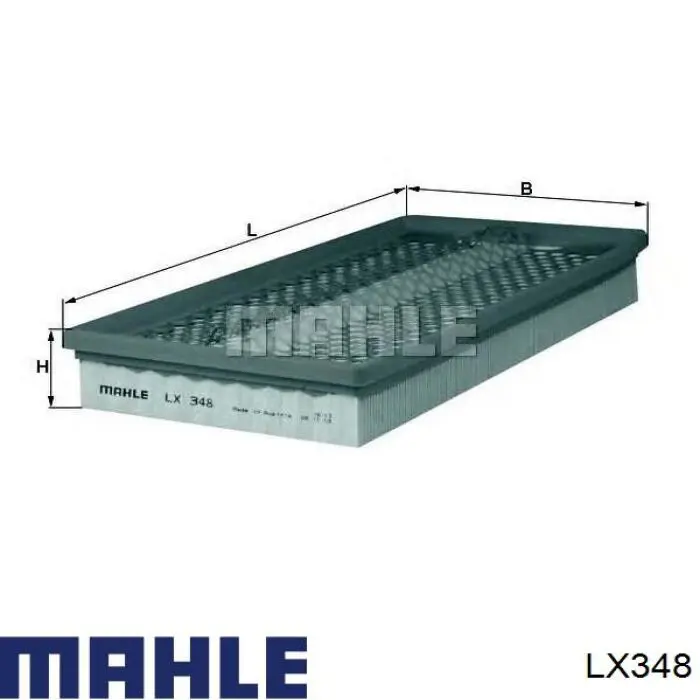LX348 Mahle Original filtro de aire