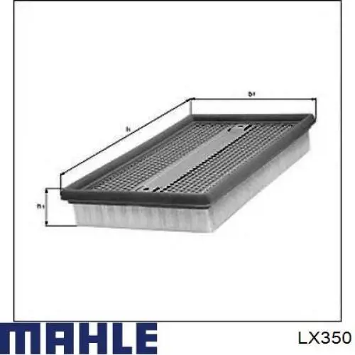 Comprar LX350 Mahle Original Filtro de aire