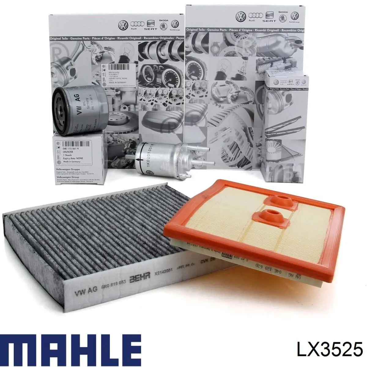 Comprar LX3525 Mahle Original El filtro de aire