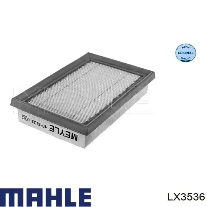 LX3536 Mahle Original filtro de aire