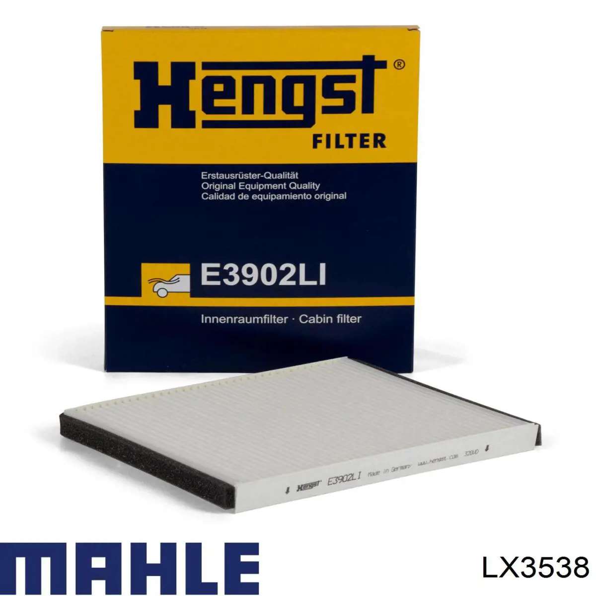 Filtro de aire LX3538 Mahle Original
