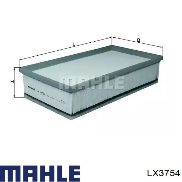 LX3754 Mahle Original filtro de aire