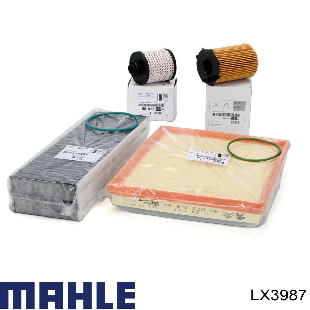 El filtro de aire Mahle Original LX3987 precio, desde 12,36 EUR