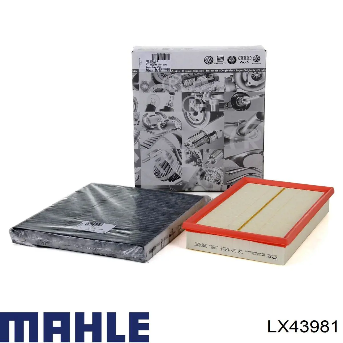 Filtro de aire Volkswagen Golf 8 CD1, DA1