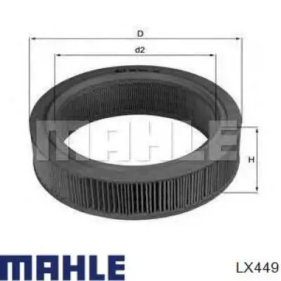 LX449 Mahle Original filtro de aire