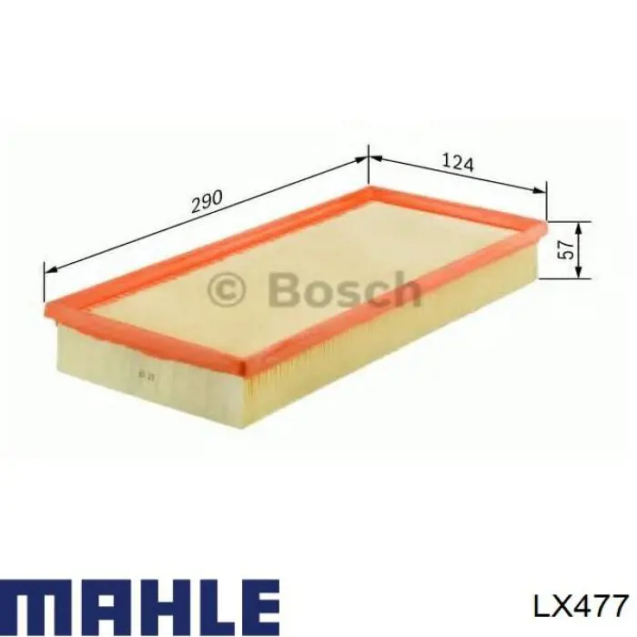 LX477 Mahle Original filtro de aire