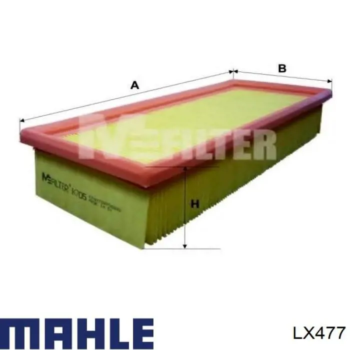 Comprar LX477 Mahle Original Filtro de aire