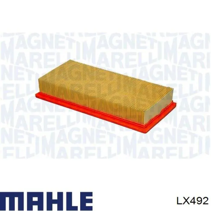 LX492 Mahle Original filtro de aire