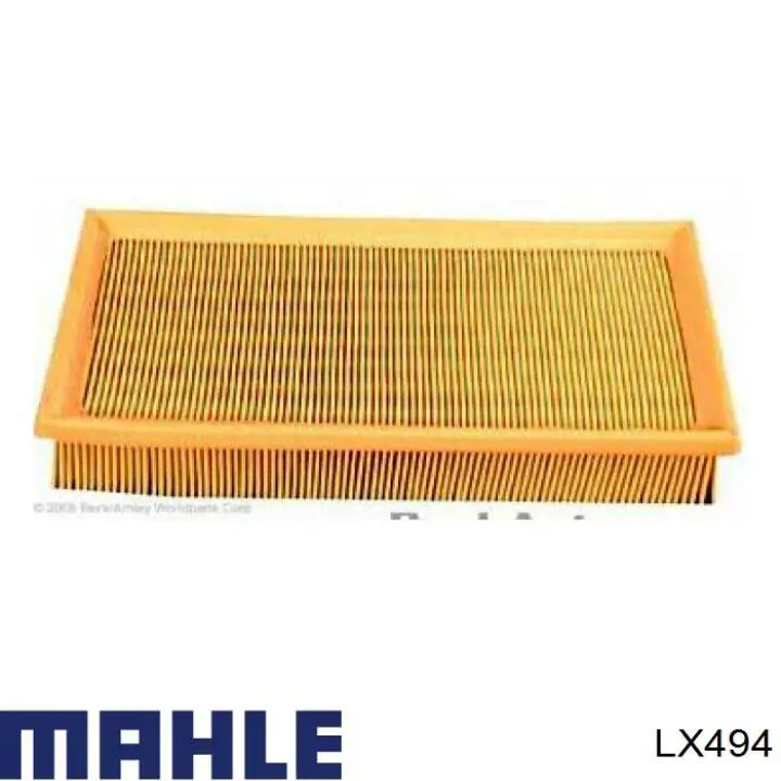 LX494 Mahle Original Filtro de aire de motor