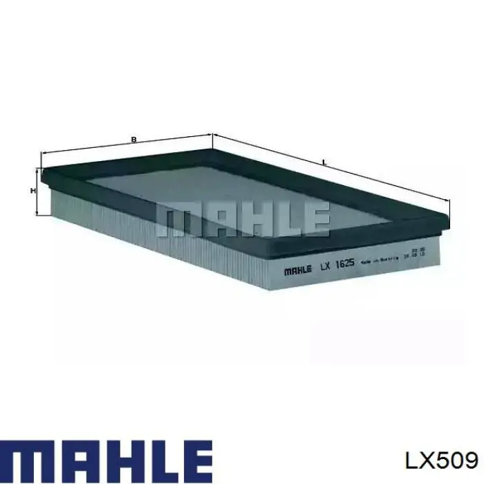 Filtro aire Mahle Original LX509