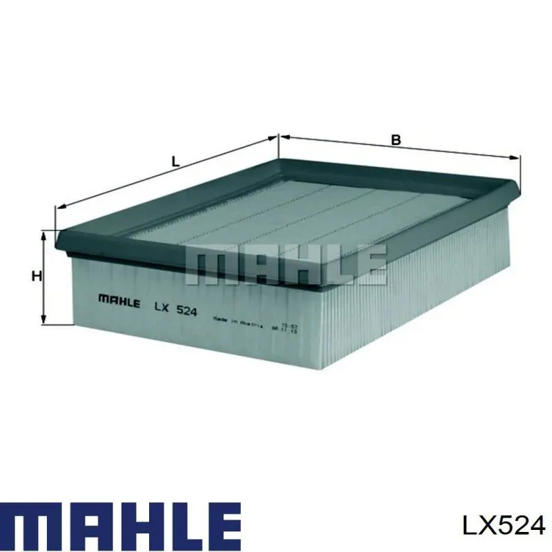 Comprar LX524 Mahle Original Filtro de aire