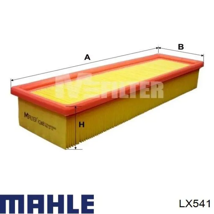 Filtro de aire LX541 Mahle Original