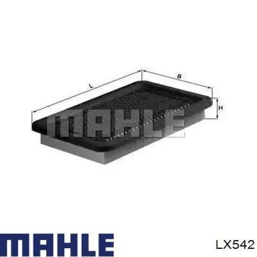 Comprar LX542 Mahle Original Filtro de aire