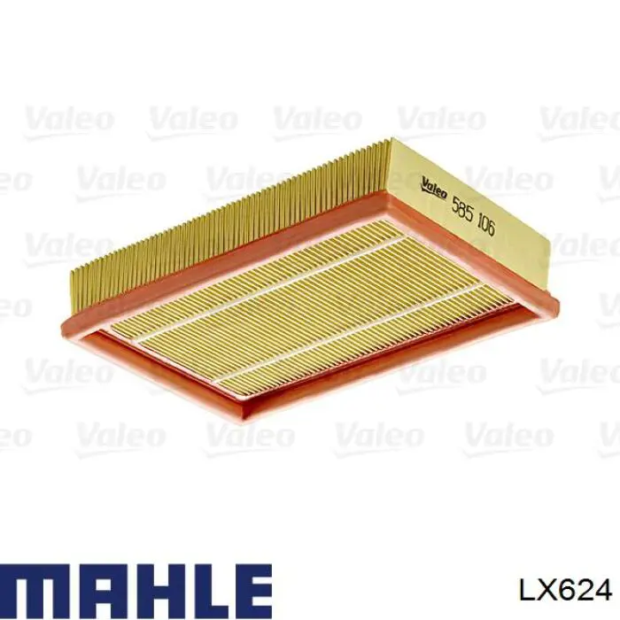 LX624 Mahle Original filtro de aire