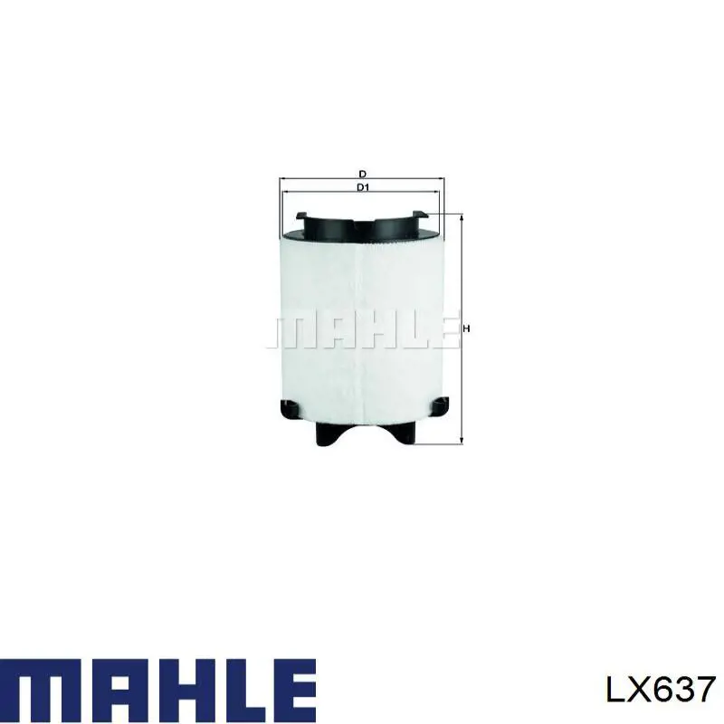 Comprar LX637 Mahle Original Filtro de aire