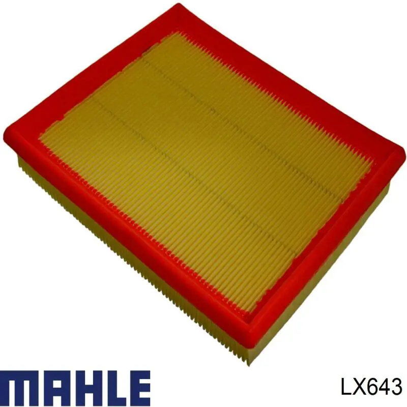 LX643 Mahle Original filtro de aire