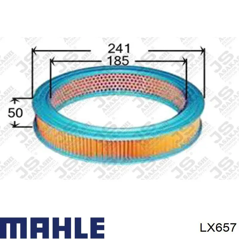 Filtro de aire 214065 Diesel Technic